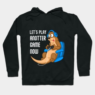 Otter Gamer Gaming Otter like otters gift Hoodie